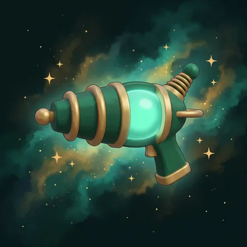 The ray-gun, on the aurora