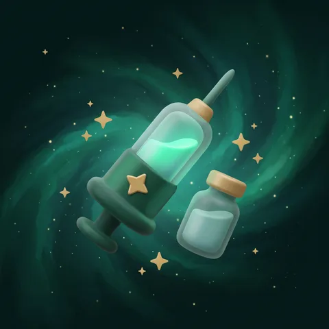 The serum, on the aurora
